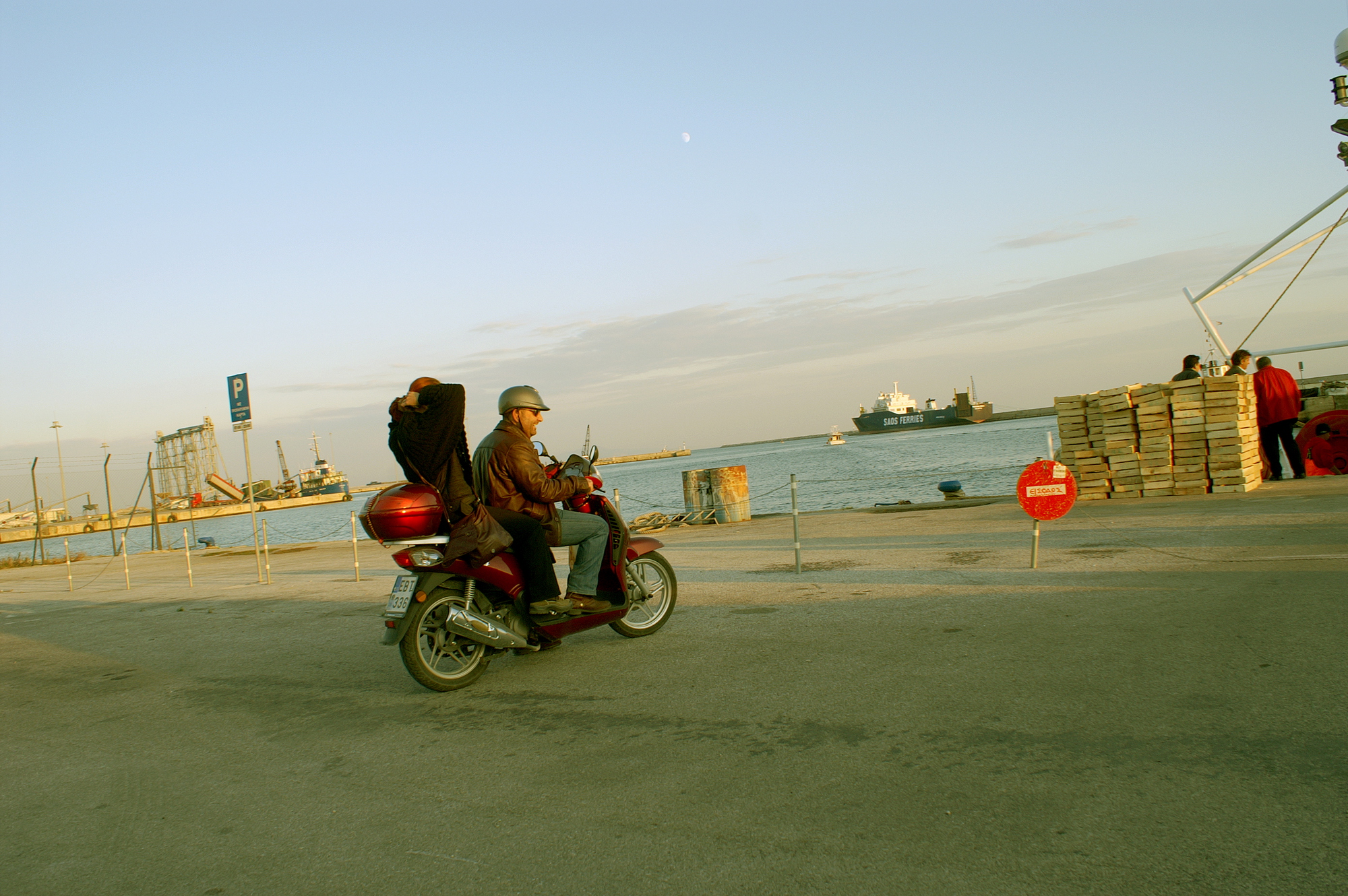 The streets of Alexandroupoli