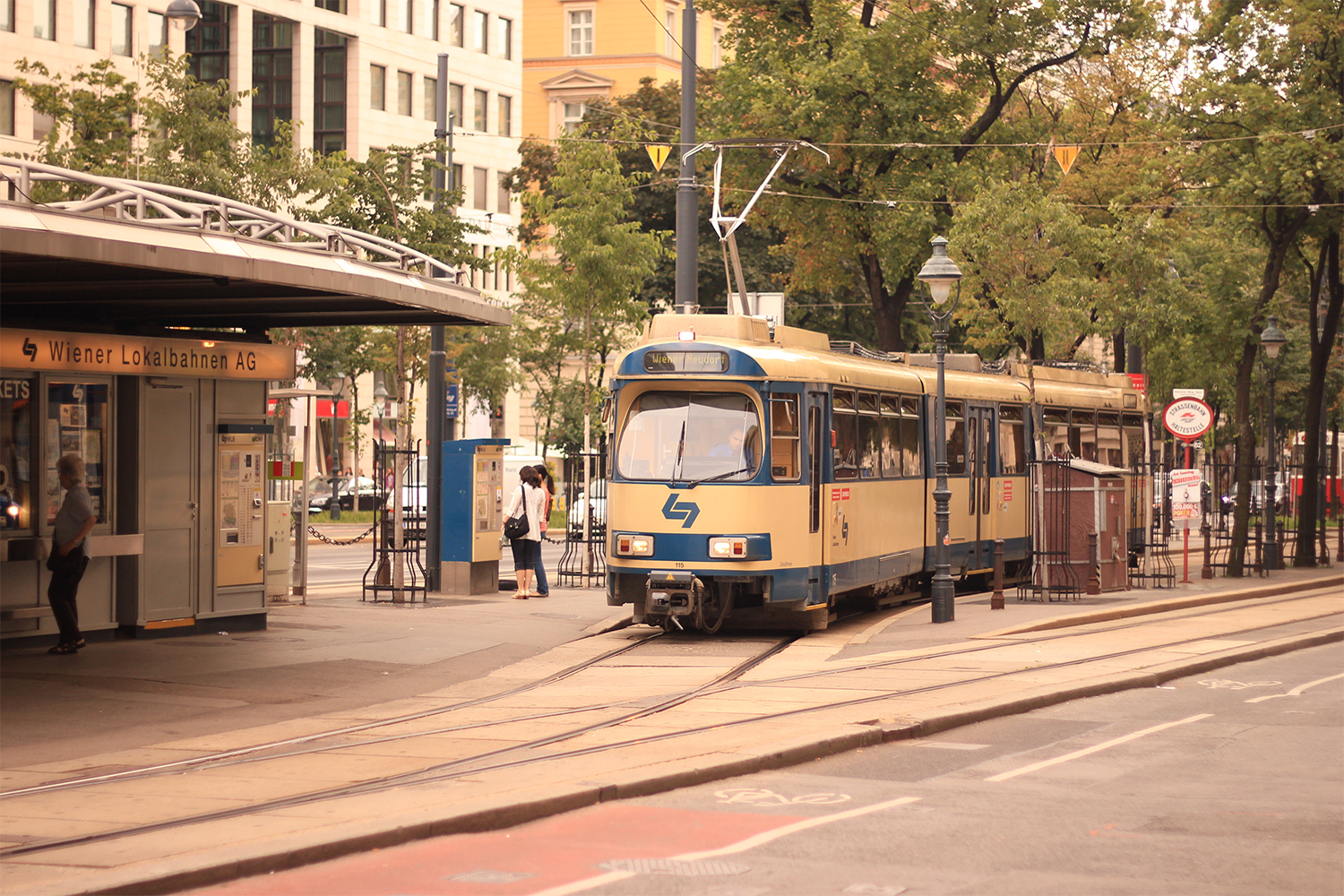 The streets of Vienna