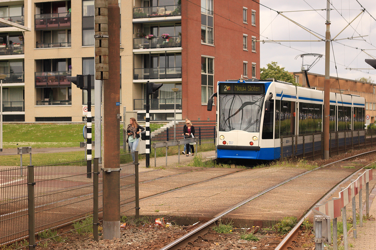 The streets of Amsterdam